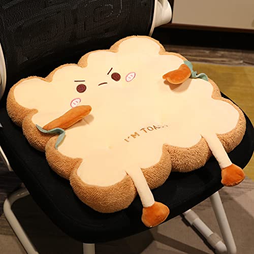 Kawaii Aggrieved Toast Bread Plush Cushion