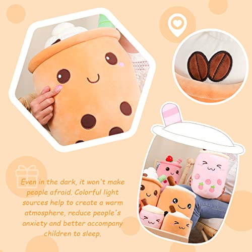 Kawaii Bubble Tea Plush Pillow - Soft & Huggable
