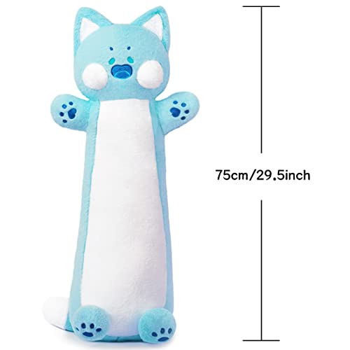 Adorable Snowolf Cat Plush Toy - Soft & Cuddly