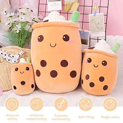 Kawaii Bubble Tea Plush Pillow - Soft & Huggable