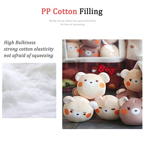 Kawaii Chocolate Bear Plush Toy Pillow Cushion