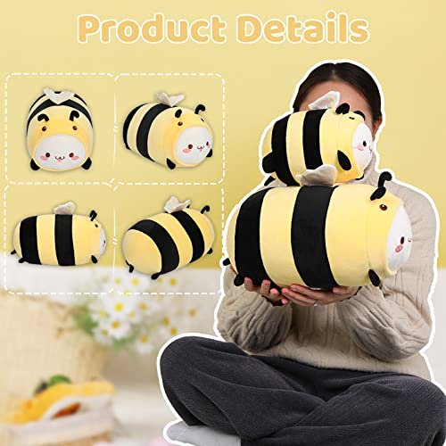 Adorable 8" Kawaii Cat Bee Plush Toy
