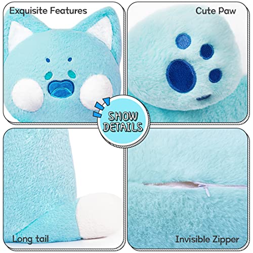 Adorable Snowolf Cat Plush Toy - Soft & Cuddly