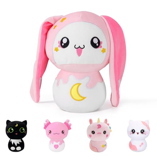 Adorable 8-Inch Floppy Eared Bunny Plush Toy