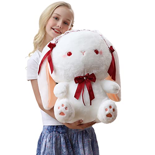 YOMOTREE Kawaii Weighted Lolita Bunny Plush Toy