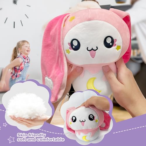 Adorable 8-Inch Floppy Eared Bunny Plush Toy