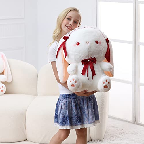 YOMOTREE Kawaii Weighted Lolita Bunny Plush Toy