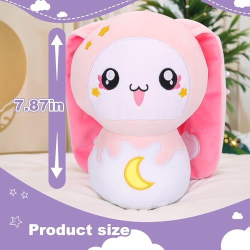 Adorable 8-Inch Floppy Eared Bunny Plush Toy