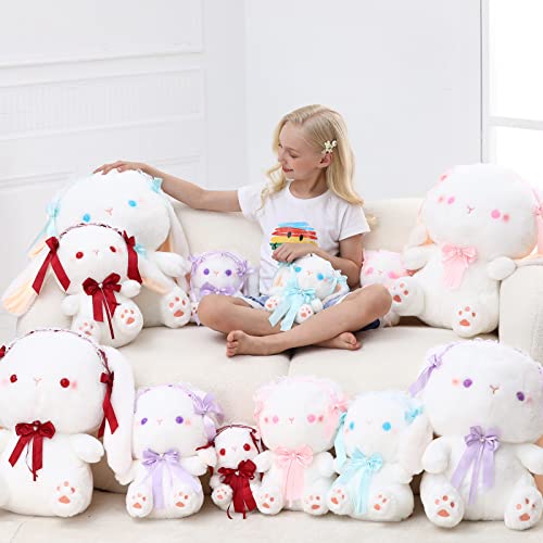 YOMOTREE Kawaii Weighted Lolita Bunny Plush Toy