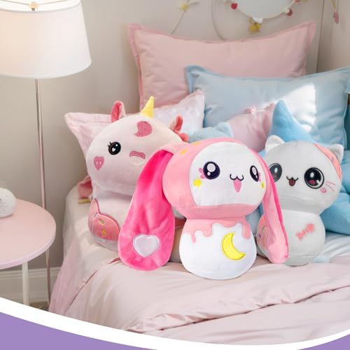 Adorable 8-Inch Floppy Eared Bunny Plush Toy