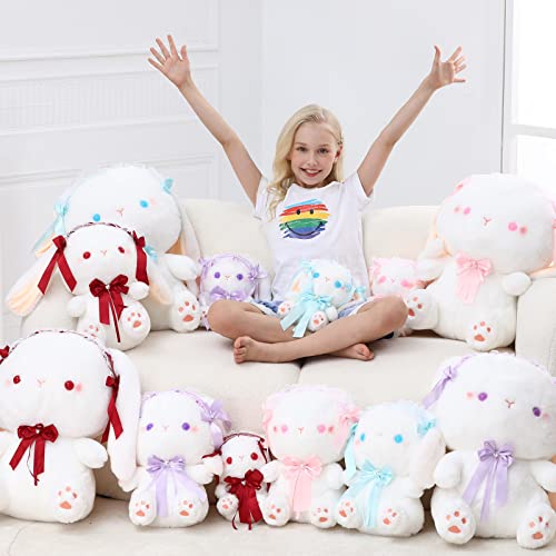 YOMOTREE Kawaii Weighted Lolita Bunny Plush Toy