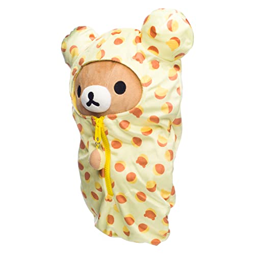 Rilakkuma Sleeping Bag Plush - Castella Cake