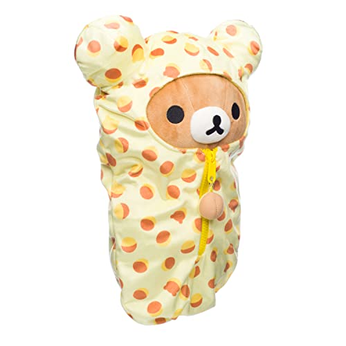 Rilakkuma Sleeping Bag Plush - Castella Cake
