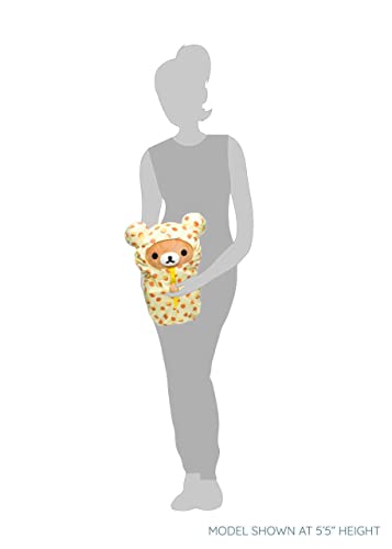 Rilakkuma Sleeping Bag Plush - Castella Cake
