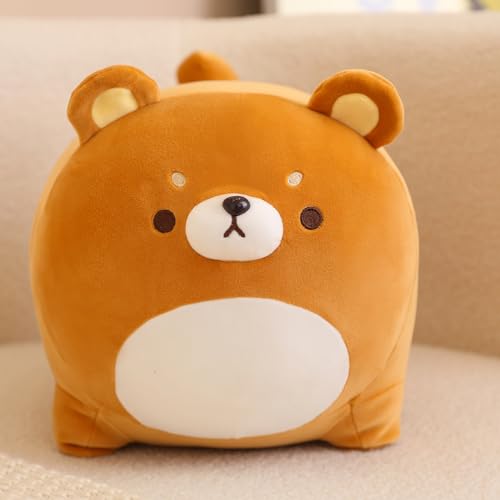 Auspicious Brown Bear Kawaii Plush Toy - 16