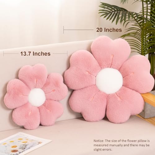 Lavender Flower Plush Pillow - Kawaii Cuddly Decor