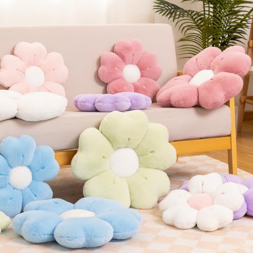Lavender Flower Plush Pillow - Kawaii Cuddly Decor