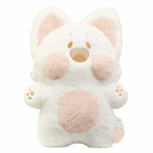Peachcat Kawaii Cat Plush Pillow with Wings