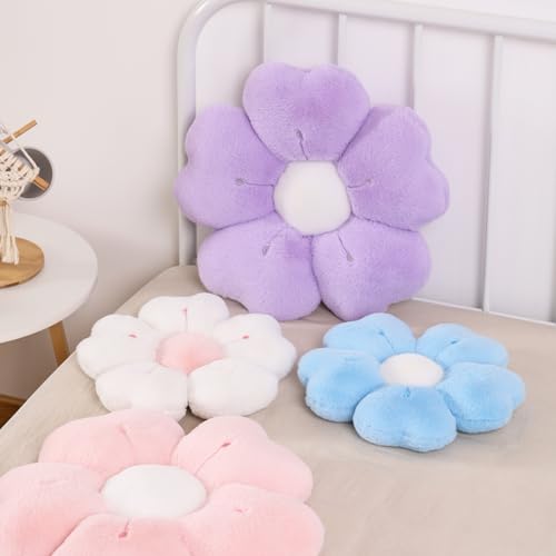 Lavender Flower Plush Pillow - Kawaii Cuddly Decor