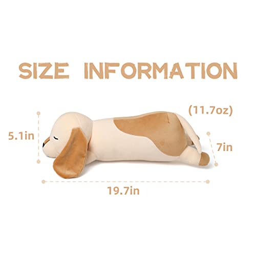 Cute 20-Inch Kawaii Dog Plush Toy Pillow