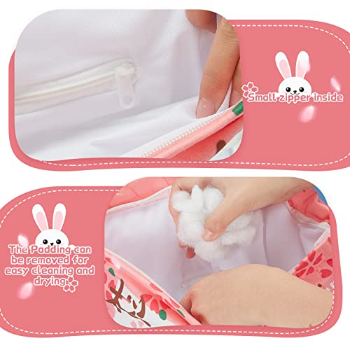 Kawaii Fluffy Bunny Plush Pillow & Toy