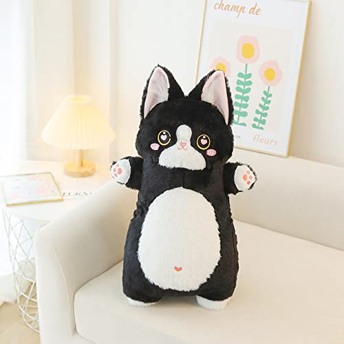 Kawaii Black Cat Plush Body Pillow 21
