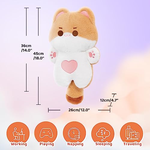 Mewaii Squishy Brown Cat Kawaii Plush Toy