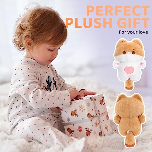 Mewaii Squishy Brown Cat Kawaii Plush Toy