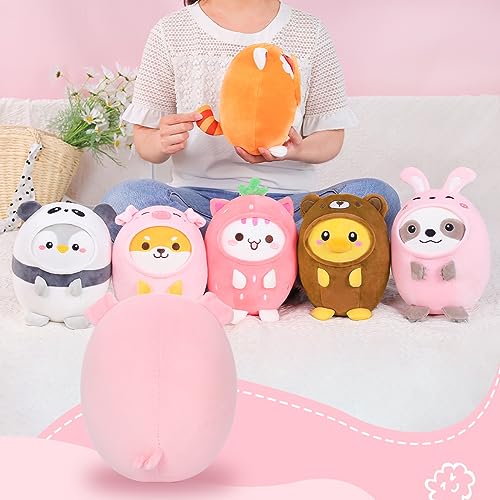 Kawaii Shiba Inu Pig Plush Pillow Toy