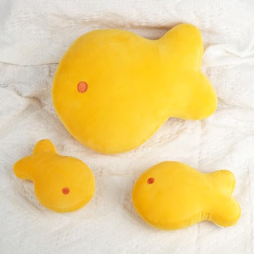 Kawaii Goldfish Plush Toys Set of 3