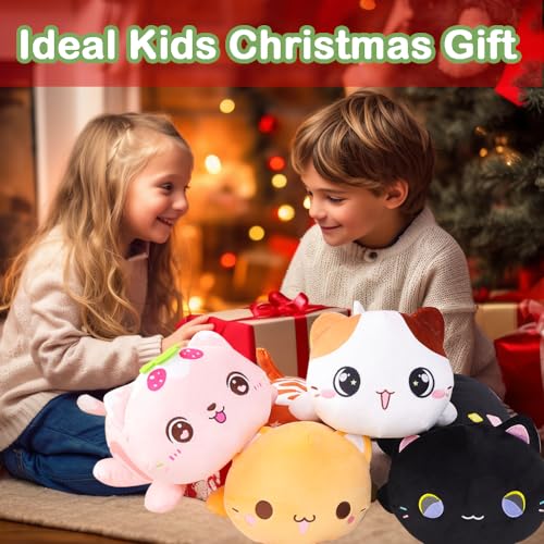 Kawaii Soft Cat Plush Toy for Kids