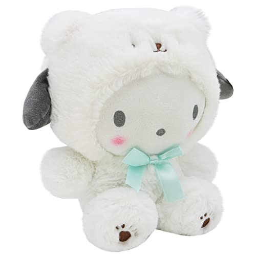 Kawaii Cartoon White Bear Plush Doll Toy