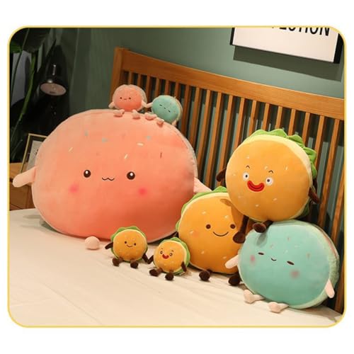 Cute Hamburger Plush Toy - Kawaii Food Pillow