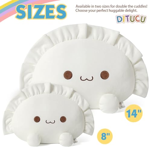 Kawaii Dumpling Plush Pillow - Adorable 14 Inch Toy