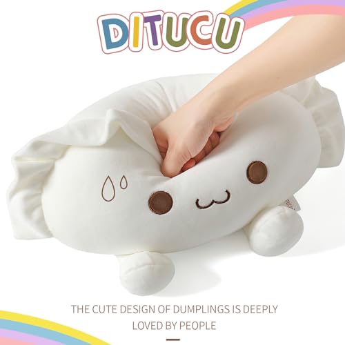 Kawaii Dumpling Plush Pillow - Adorable 14 Inch Toy