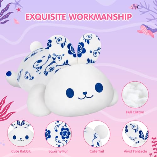 Celadon Kawaii Rabbit Plush Pillow & Toy