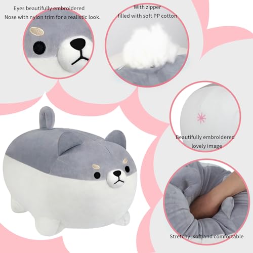 Kawaii Shiba Inu Plush Pillow Toy for Kids