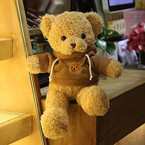 Cute Brown Teddy Bear Plush Toy 11.8