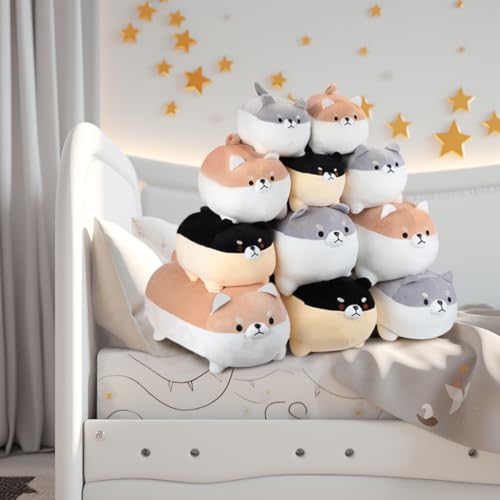 Kawaii Shiba Inu Plush Pillow Toy for Kids