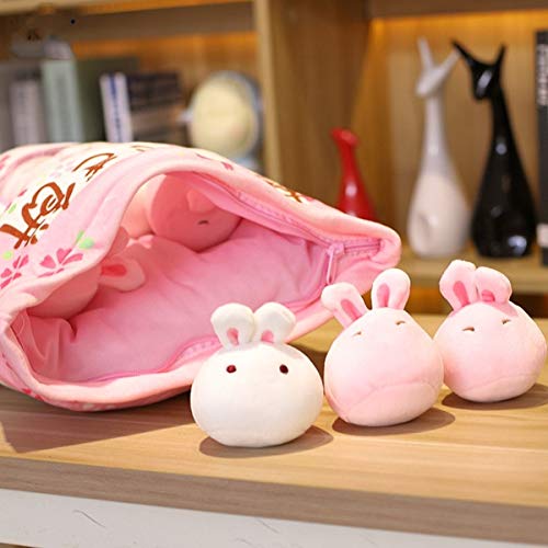 Cherry Blossom Bunny Plushie - Kawaii Plush Toy