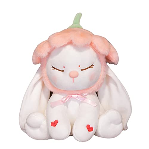 MISI Cute White Petal Rabbit Kawaii Plush Toy