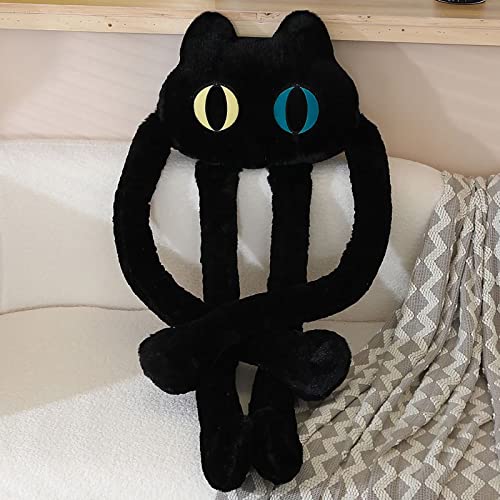 Kawaii Long Cat Plush Pillow - 39" Soft Toy