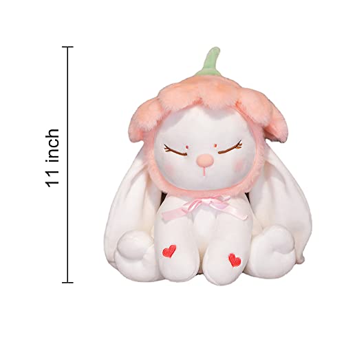 MISI Cute White Petal Rabbit Kawaii Plush Toy