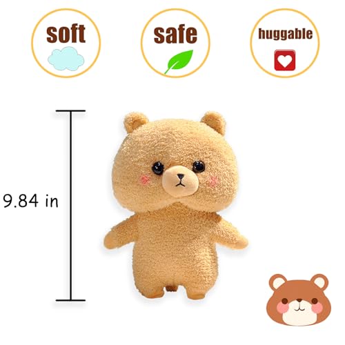 MOMIU Adorable Bear Plushie with Kawaii Accessories