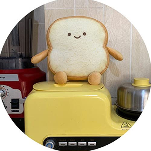 Kawaii Toast Bread Plush Pillow Toy
