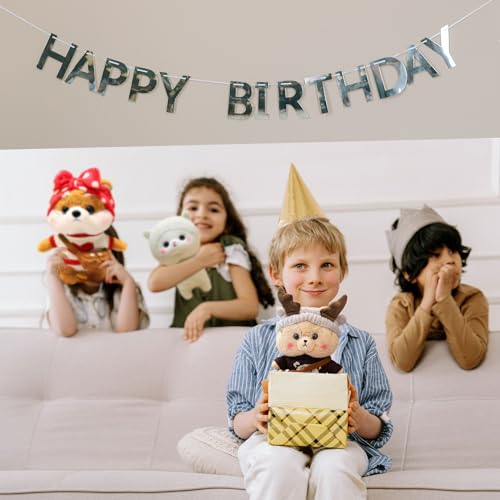 MOMIU Adorable Bear Plushie with Kawaii Accessories