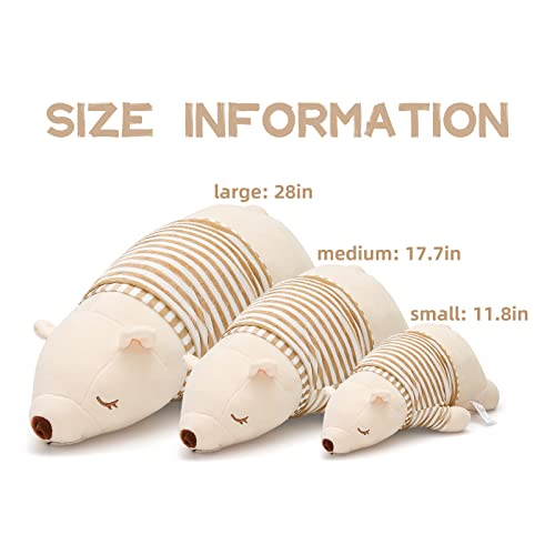 Adorable 17.7" Niuniu Daddy Polar Bear Plush