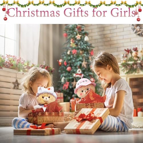 MOMIU Adorable Bear Plushie with Kawaii Accessories