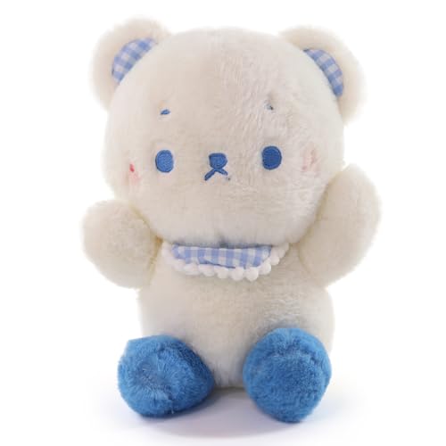 Cute 8" White Bear Kawaii Plush Toy