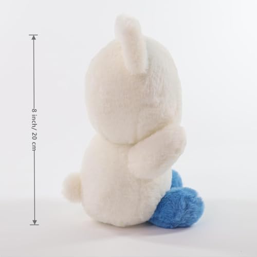 Cute 8" White Bear Kawaii Plush Toy